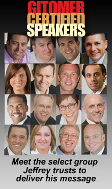 Hire Gitomer Certified Speakers for your meeting